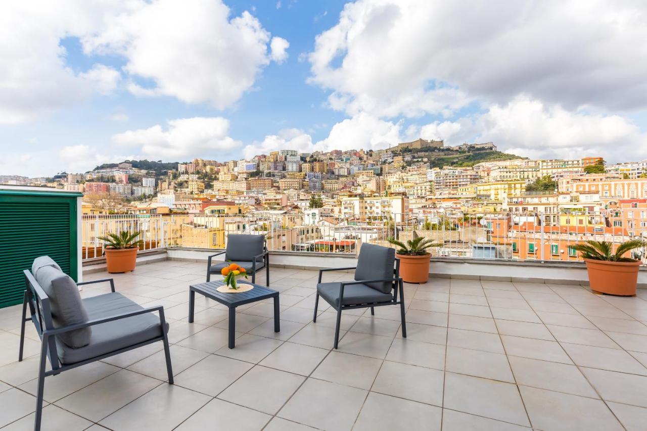 Seaview Terrace 360°& Elegant Loft Apartment Naples
